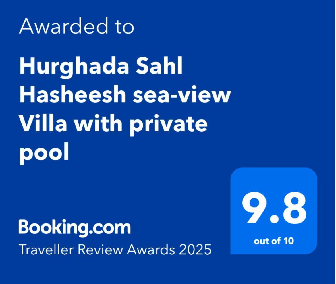 Hurghada Sahl Hasheesh Sea-View Villa With Private Pool מראה חיצוני תמונה